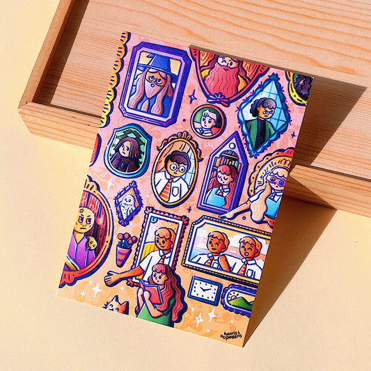 HP Wall Portraits Post Card