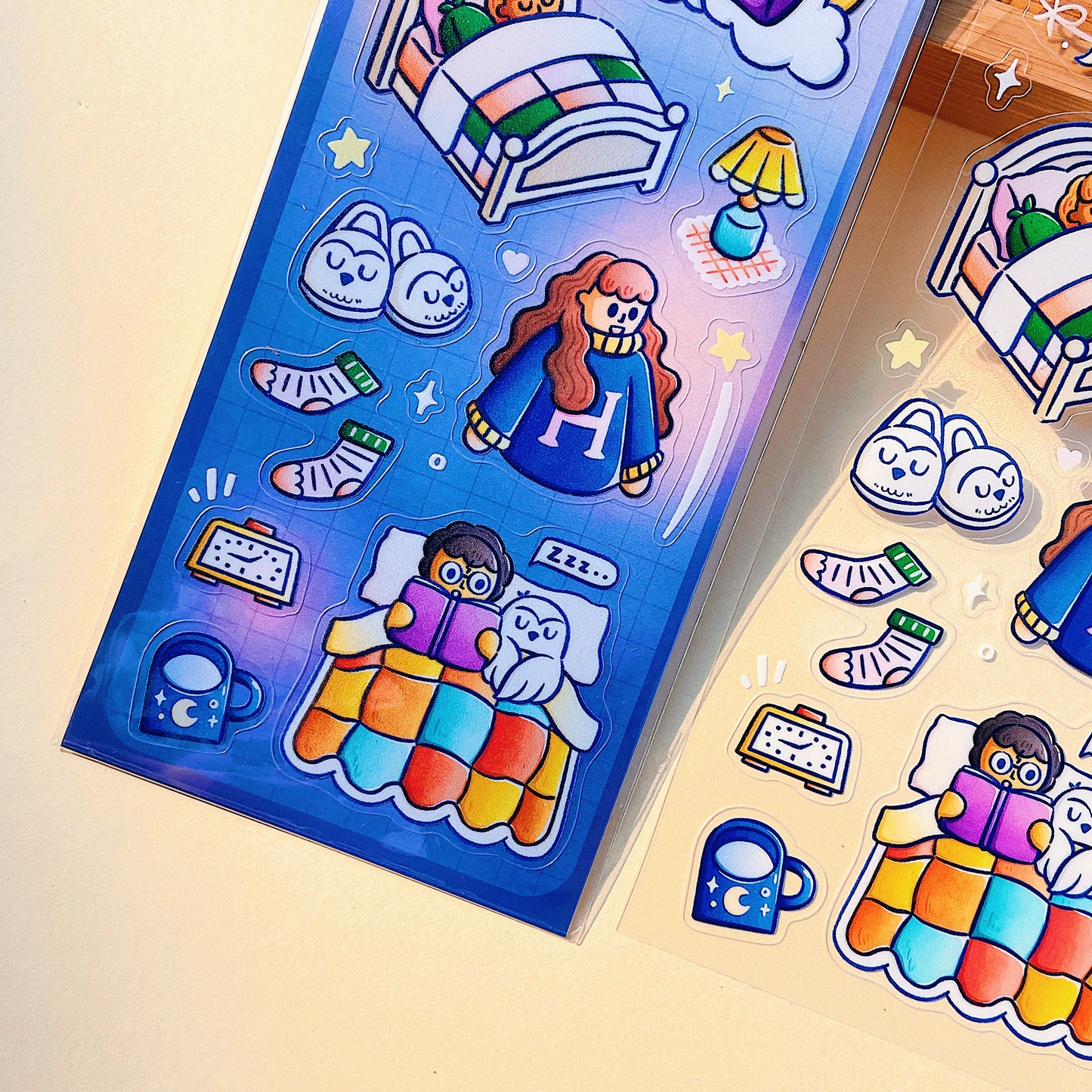 Slumber Party Clear Sticker Sheet