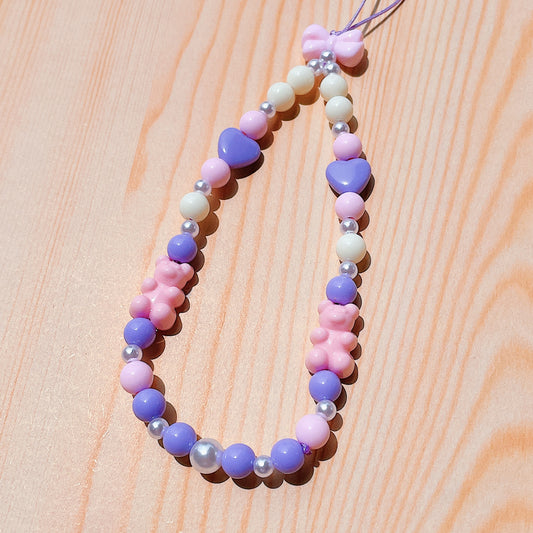 Macaron Color Phone Charm