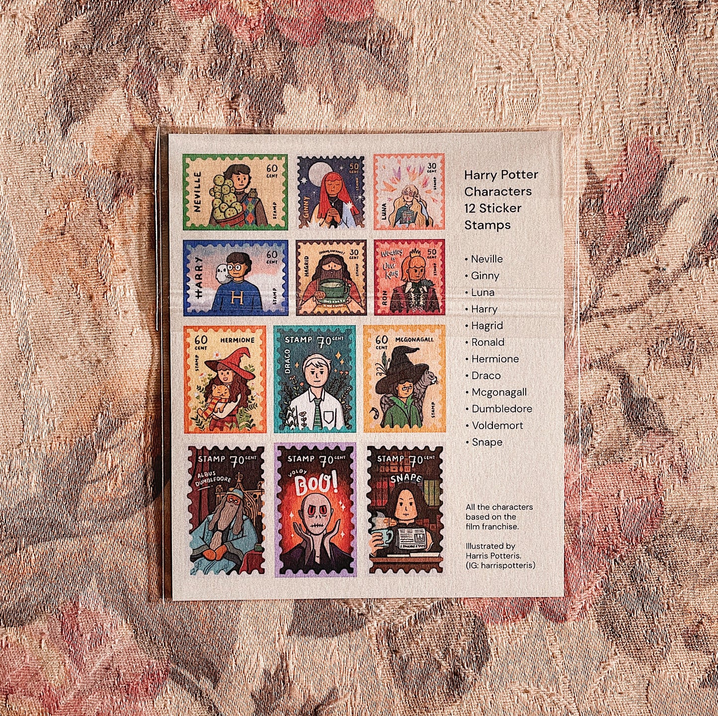 HP Characters Sticker Pack