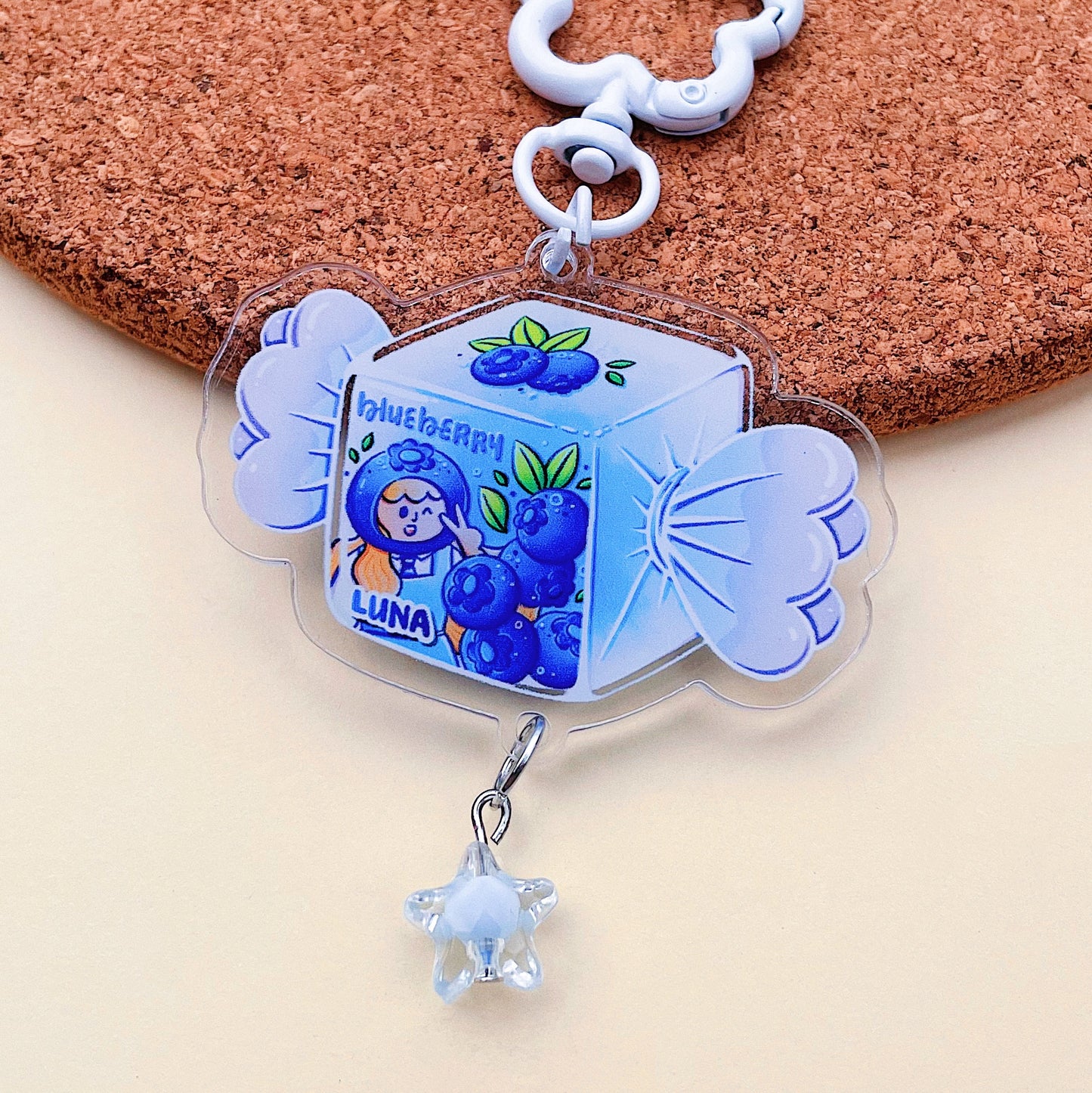 Magic Sweet Candy Acrylic Keychain