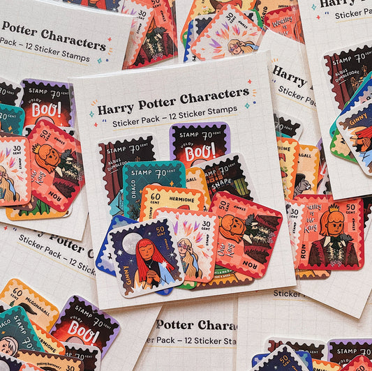 HP Characters Sticker Pack