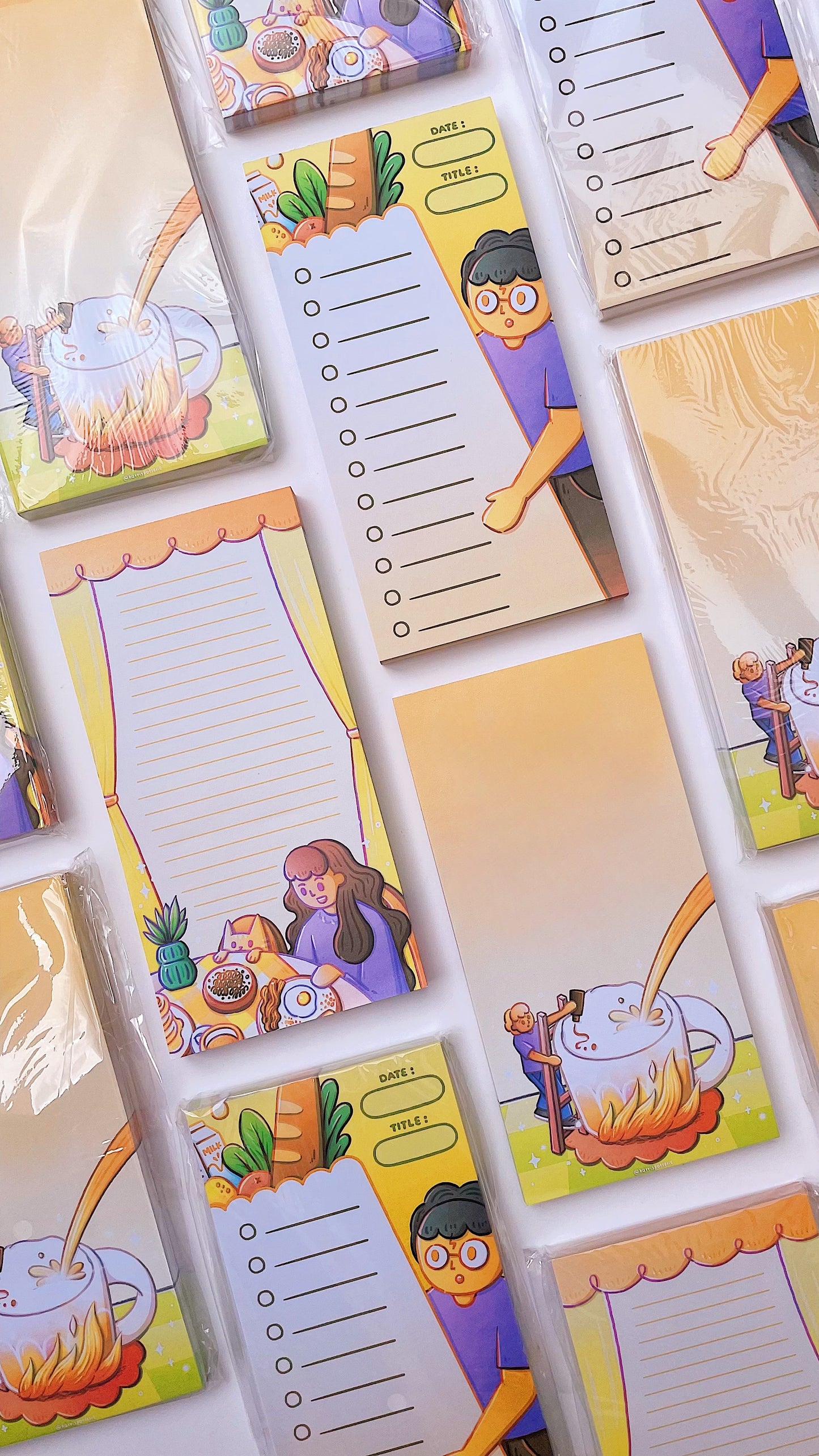 Harry Grocery Shopping Notepad