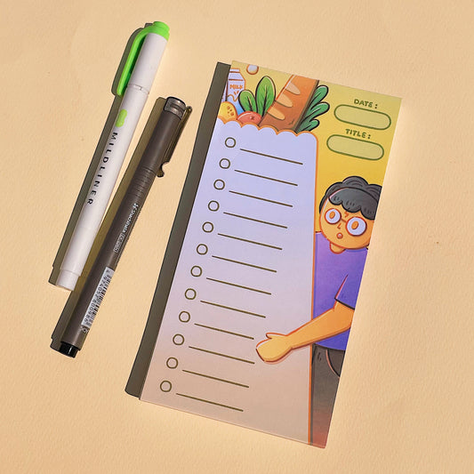 Harry Grocery Shopping Notepad