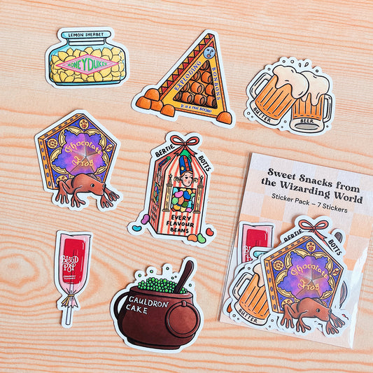 Sweet Snacks Sticker Pack