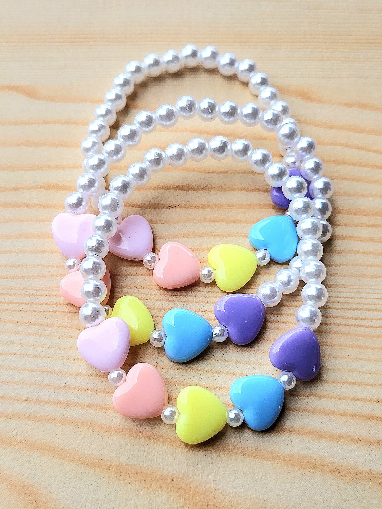 Heart Beaded Bracelet