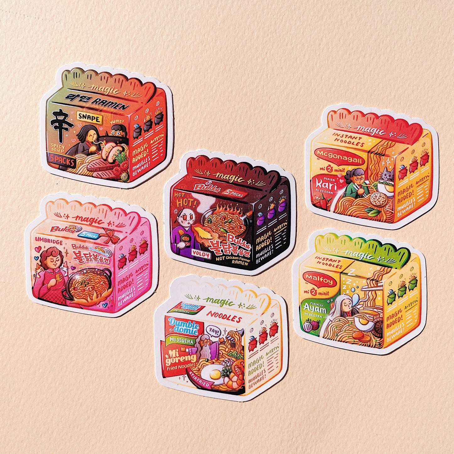 Magic Ramen keychain BLIND BAG