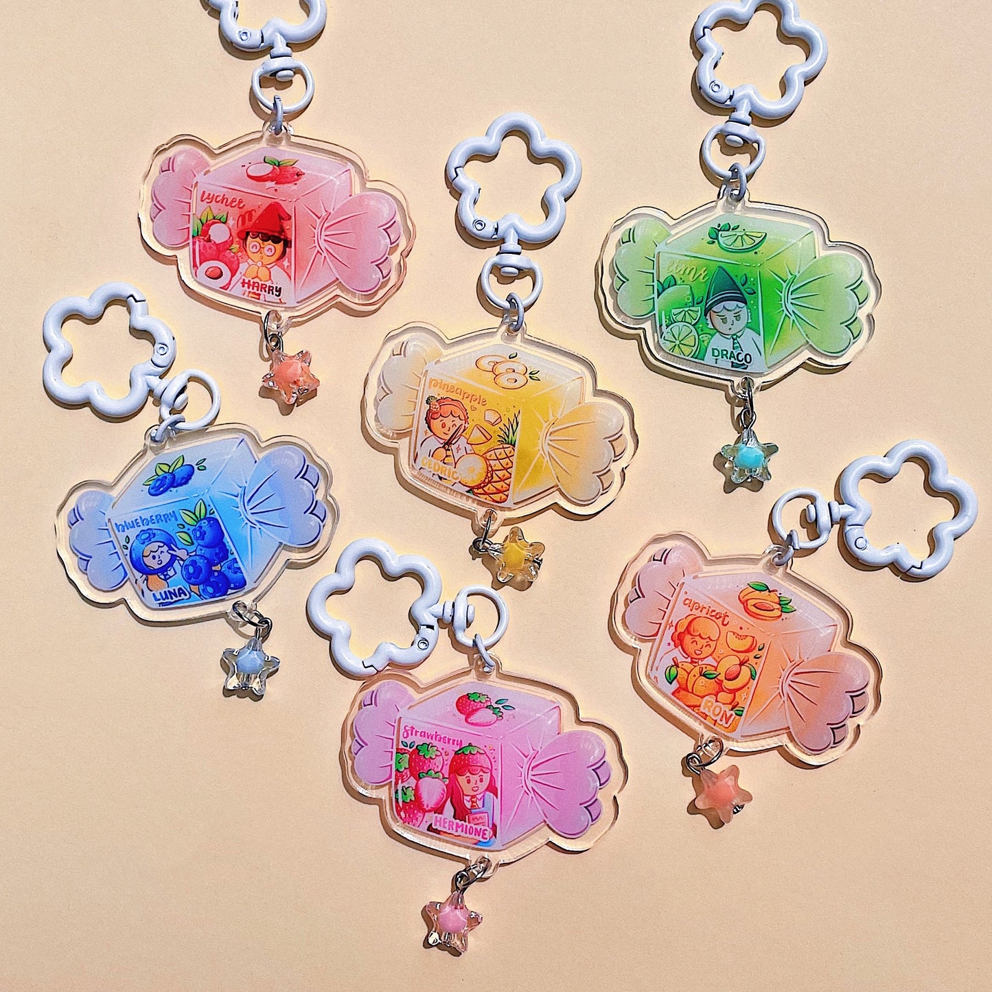 Magic Sweet Candy Acrylic Keychain