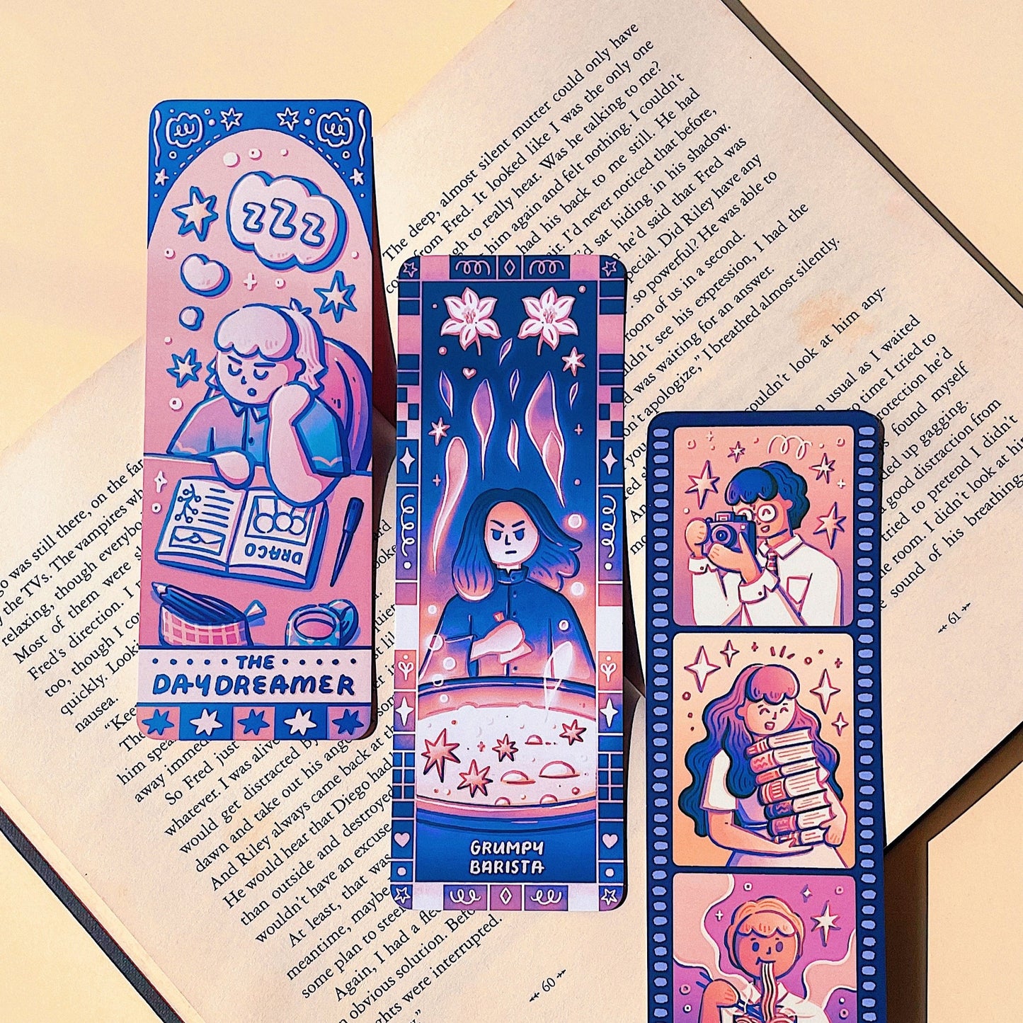 Draco the Daydreamer Matte Bookmark