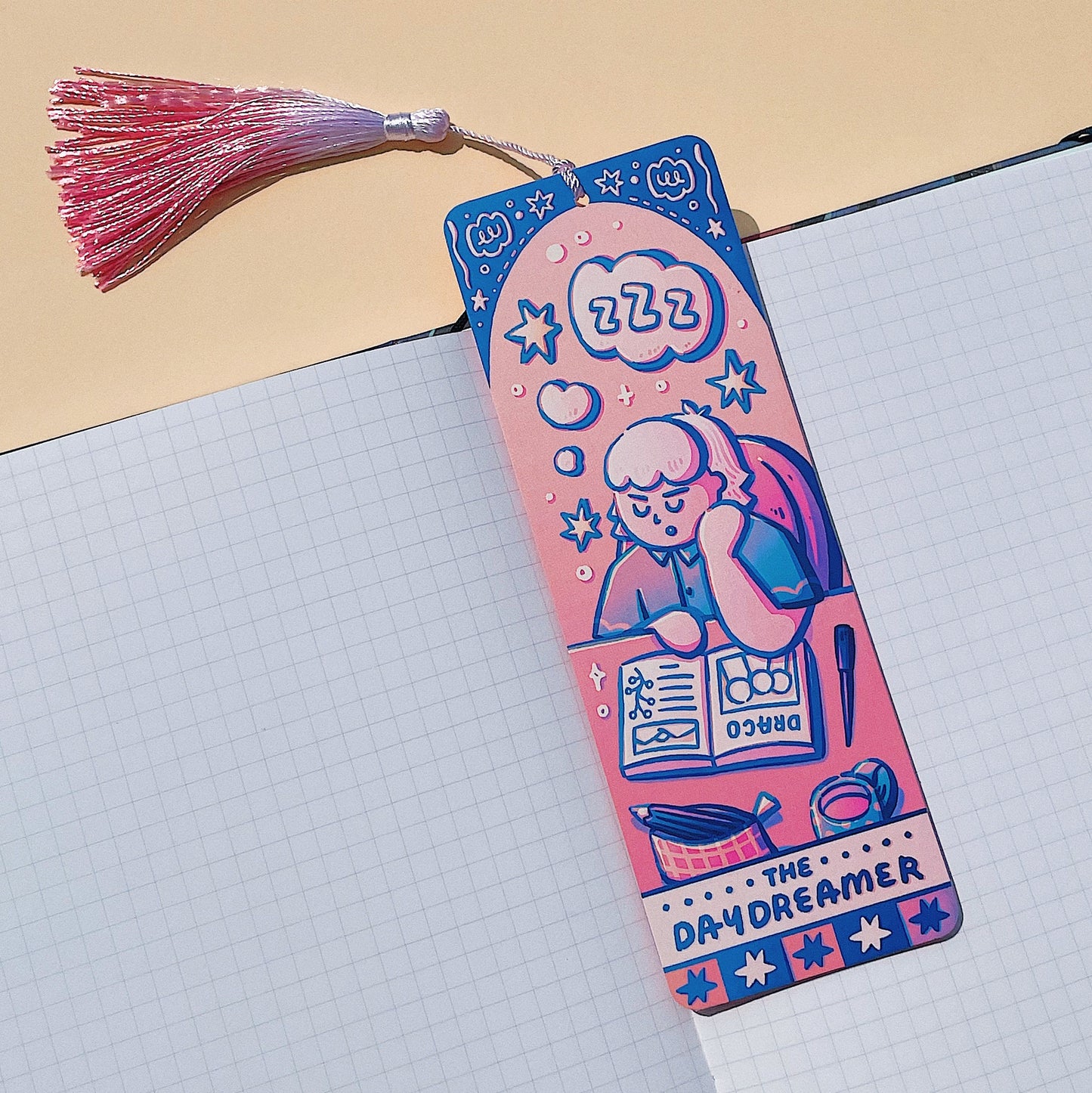 Draco the Daydreamer Matte Bookmark