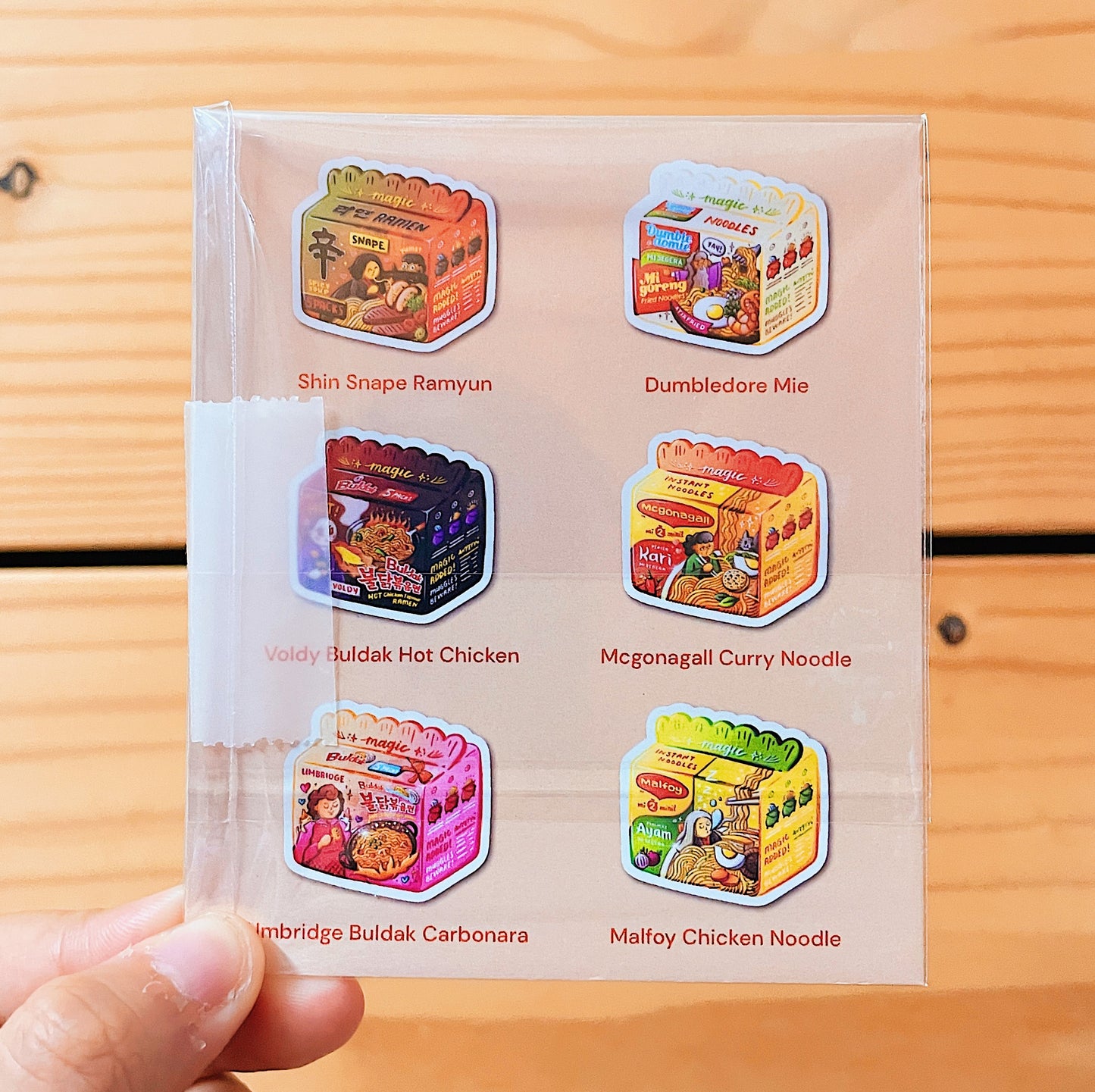 Magic Ramen Sticker Pack