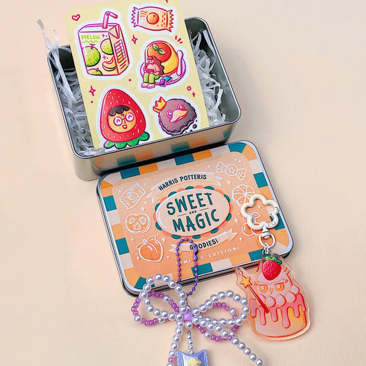 Sweet & Magic Tin Goodie Box