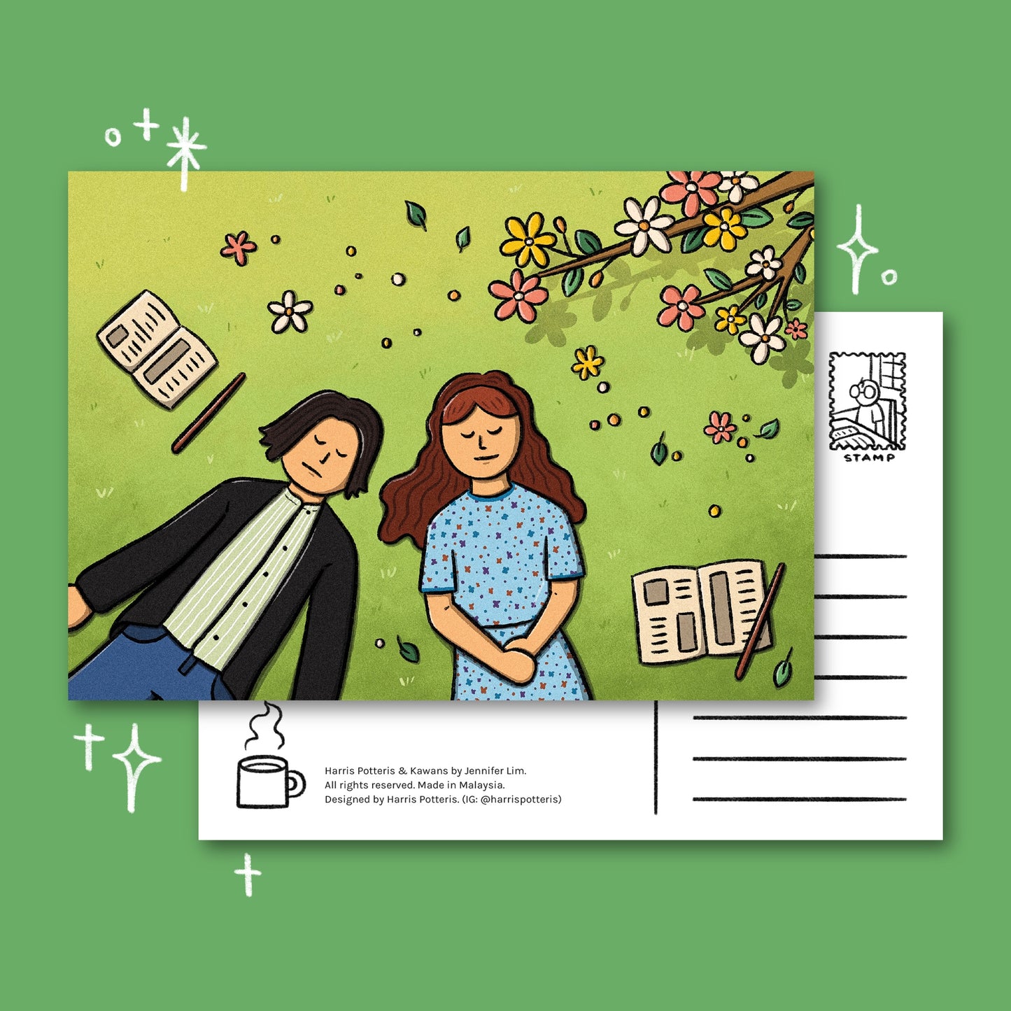 Snape & Lily Post Card