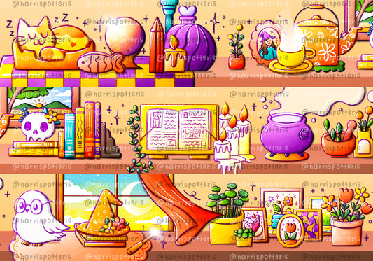 Witches' Table Washi Tape