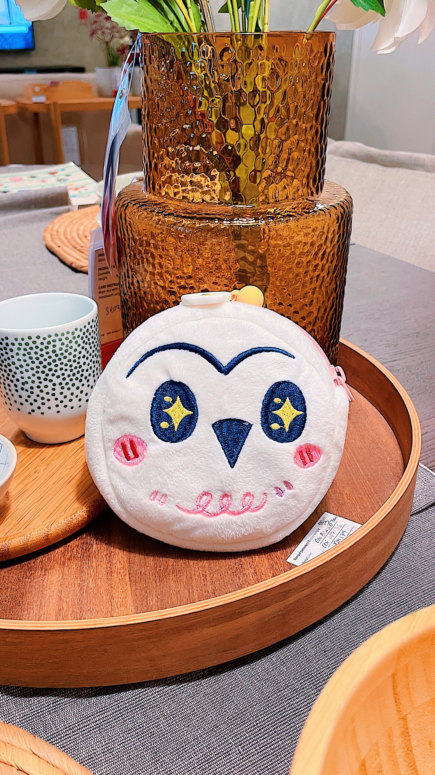 Hedwig the Owl - Furry Pouch