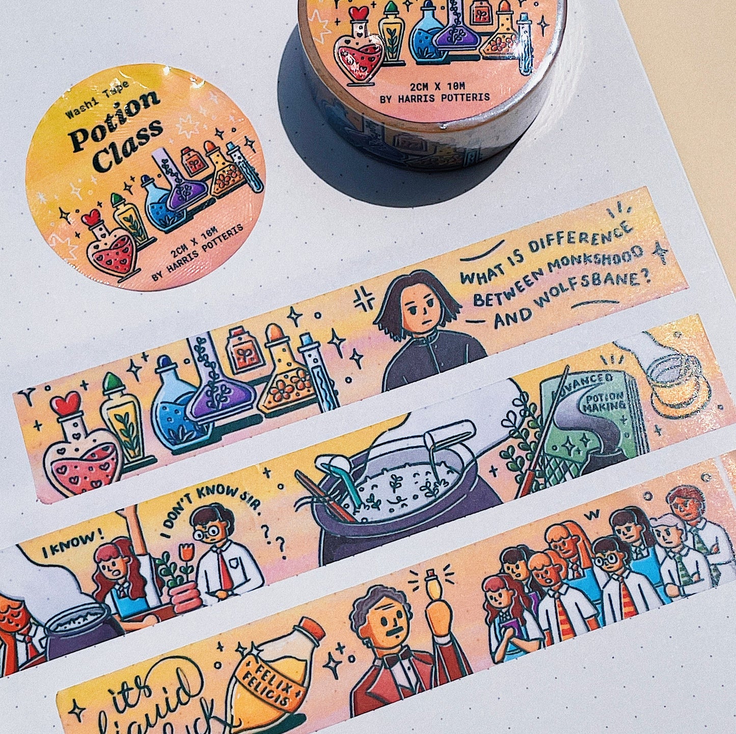 Potion Class Washi Tape