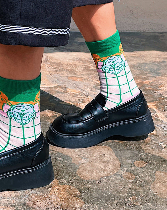 Hedwig Sleeping Cotton Socks