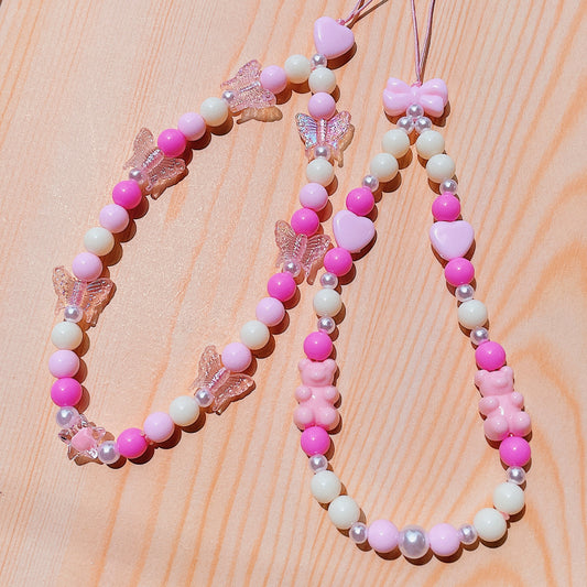 Macaron Color Phone Charm