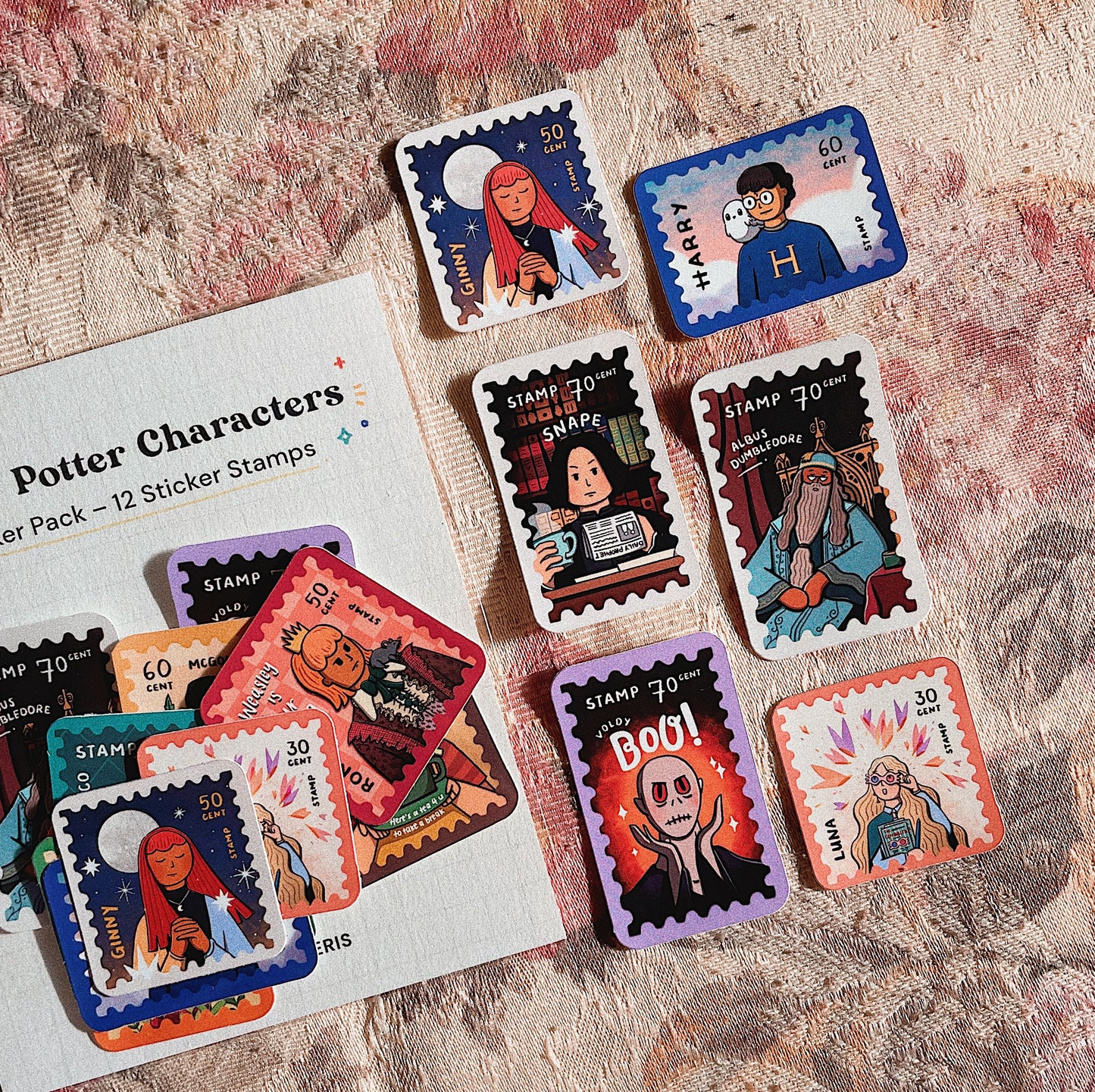 HP Characters Sticker Pack