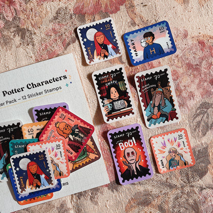 HP Characters Sticker Pack