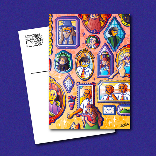 HP Wall Portraits Post Card