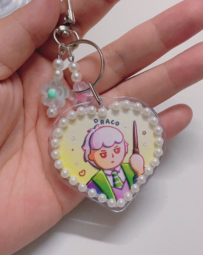 Sylus x Draco Acrylic Frame Keychain